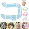 Transparent Hamster Rat Squirrel Cage Tunnel Tube Climbing Toy Small Pet Supply