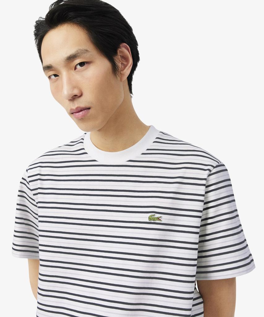 Мужская футболка LACOSTE с мультиполосками, короткий рукав, Th0874-56G 7Xi