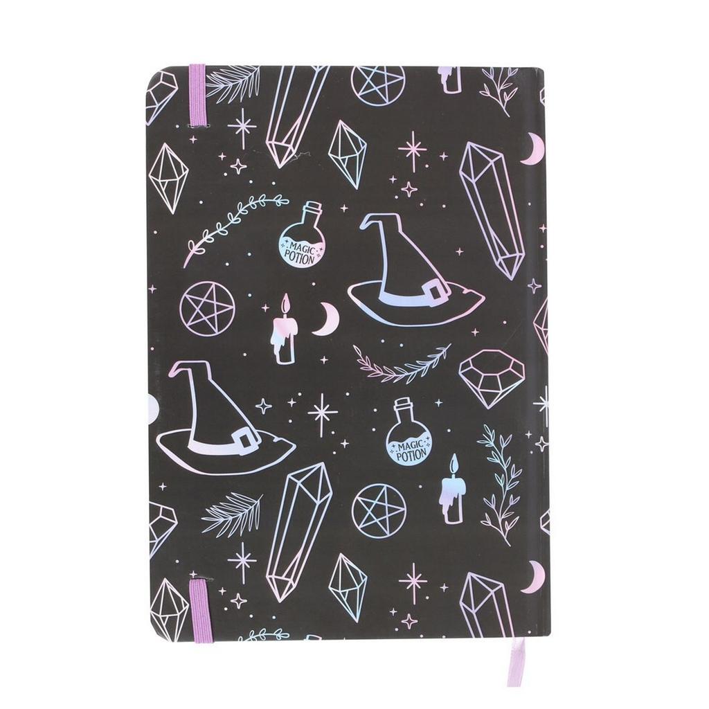 Something Different Crystal Witch Print A5 Notebook
