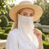Thin Breathable Face Cover Dust Proof Neck Protection Mask Sun Protection Face Mask  Outdoor