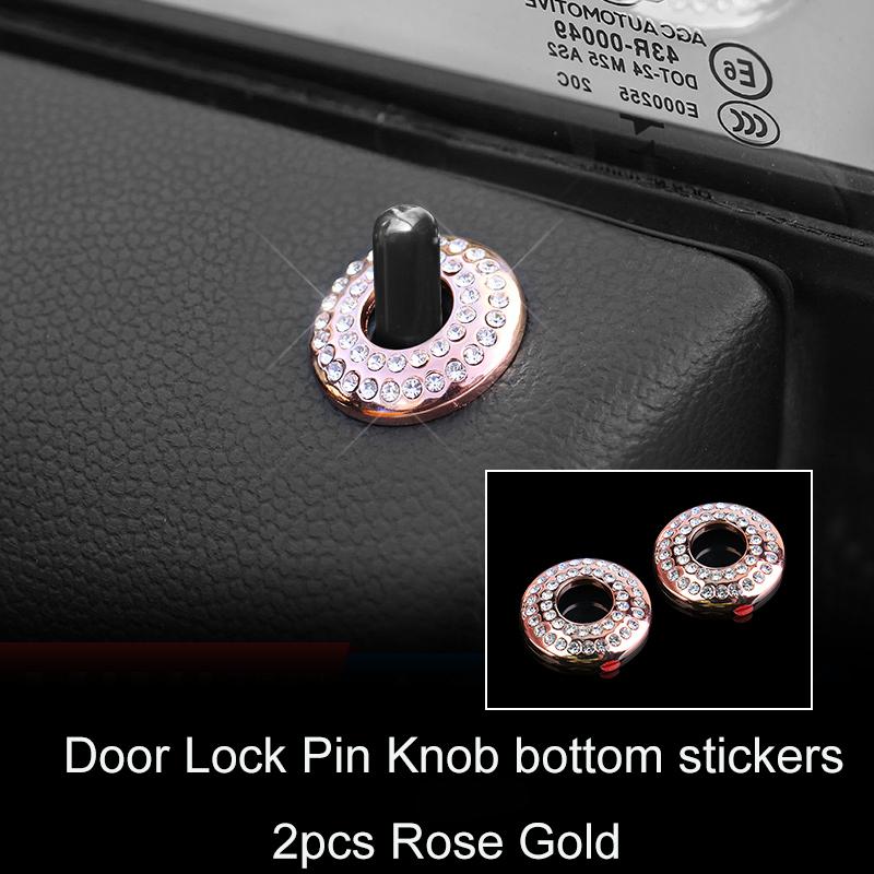 Интерьер автомобиля кольцо с бриллиантами наклейка украшение блестящий декор блестящие аксессуары для девочек для Mini Cooper F54 F55 F56 F60