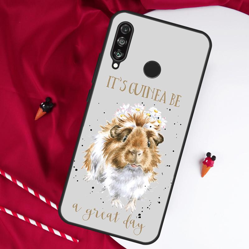 Animal Guinea Pig For Huawei Nova 12s 11i 12i 10 9 SE 5T Y91 Y90 Y60 Y70 Y72 Y61 P20 P40 P30 Lite P60 Pro Case