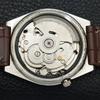 Seiko 5 AUTOMATIC VINTAGE JAPAN 7009A MENS SILVER COLOR DIAL WATCH A701348-5 R206a-a701348