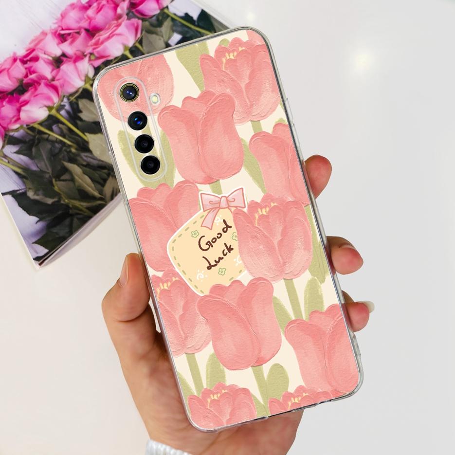 Чехол для Realme 6 Pro Чехол для Realme 6i 6S Роскошный Популярный Расписная Задняя Крышка Мягкий Силиконовый Чехол для Телефона Для Realme 6S 6i Realme6 Pro Оболочка