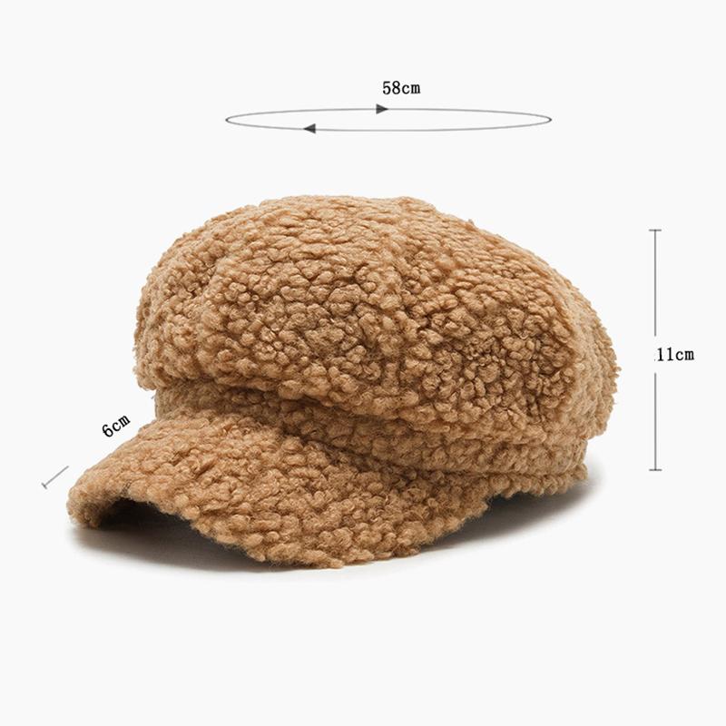 Женский берет из овечьей шерсти, зимняя винтажная кепка, женская повседневная шляпа-тыква, плоские береты, кепка с козырьком в стиле «Острые козырьки», EMA