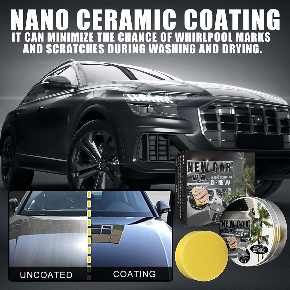 Воск для покрытия автомобиля против царапин легко устраняет легкие загрязнения и пятна, полирует царапины быстро