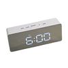 Simple Mirror LED Electronic Alarm Clock Desktop Luminous Digital Clock Ins Student Alarm Clock Hot Sale
