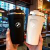 HVHE9 380ML Coffee Mug Car Vacuum Cup 304 Stainless Steel For BMW M3 M4 M5 G42 G30 G20 E39 E36 E87 E53 F44 F07 F34 G15 G16 G23 G22 F30