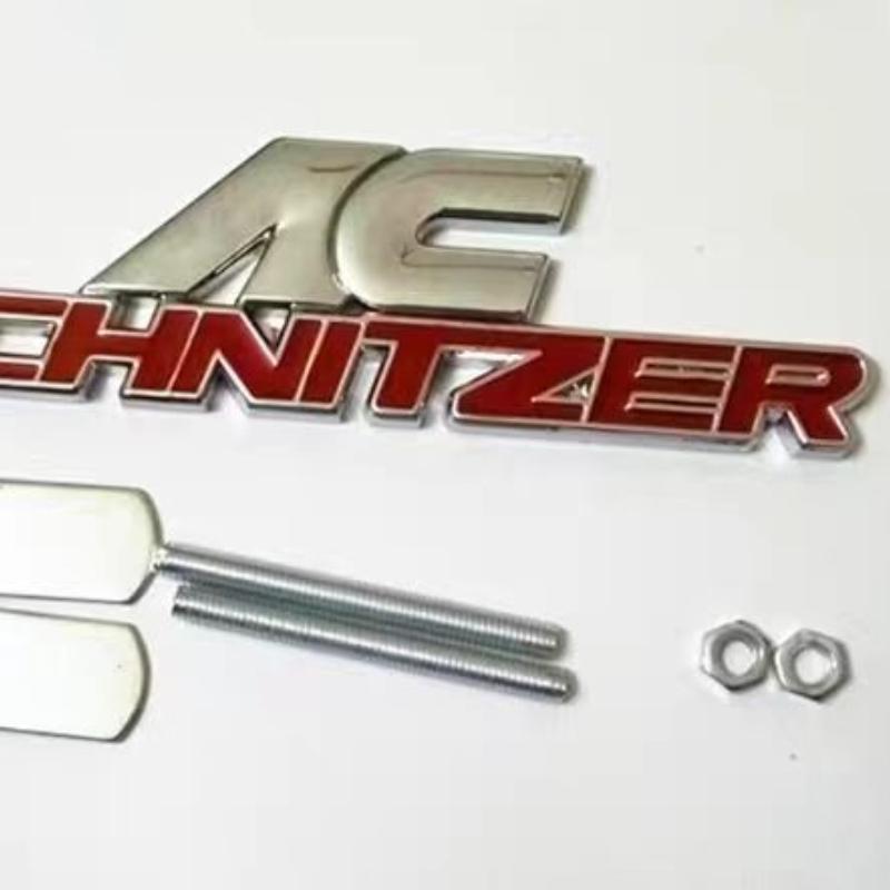 AC SCHNITZER Metal Grille Emblem Trunk Rear Badge Sticker 3D Metal Car Badge
