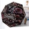 1PC Halloween Cat Automatic Open/close, All-Season Portable Folding Umbrella for Women & Men Yy250919192