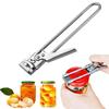 Stainless Steel Bottle Opener Adjustable Can Opener Multifunctional 0.5-16cm Jar Lid Opener Kitchen Accessories