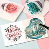 6PCS DIY Diamond Art Greeting Cards Christmas Congratulations Cards & Gifts