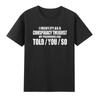 I Identify As A Conspiracy Theorist Pronouns Are Told You So Tshirt