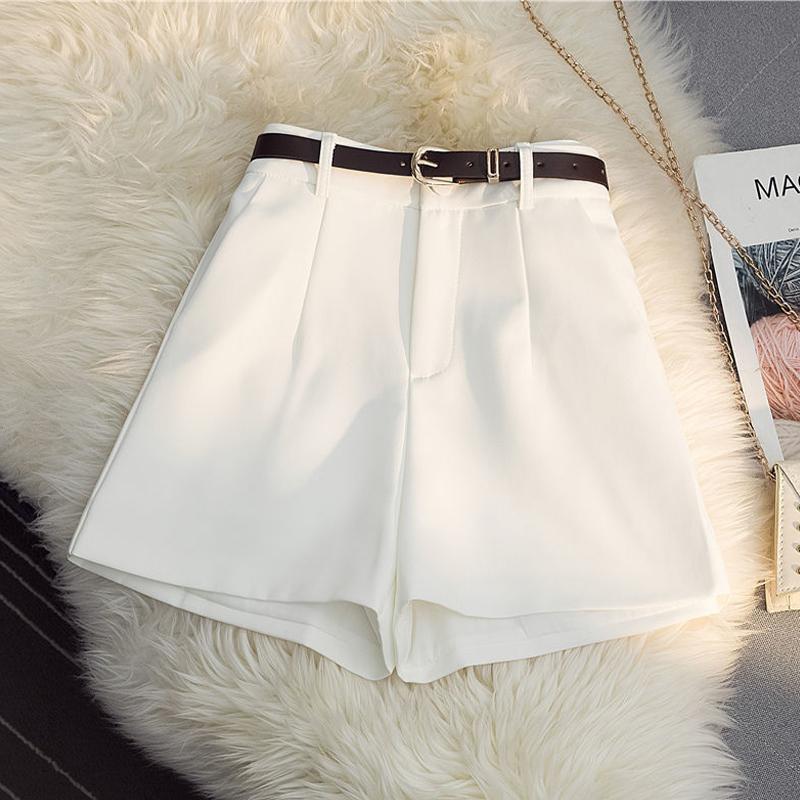 Шорты, женские широкие брюки трапециевидной формы с высокой талией, свободные брюки