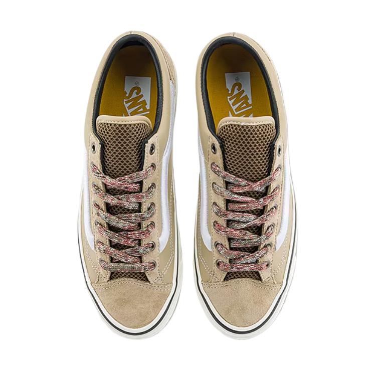 Vans Old Skool 36 Кожаные LX Шерстяная шнуровка Вышивка Высокое качество Низкие кеды для скейтбординга Унисекс кроссовки VN000D57ERB