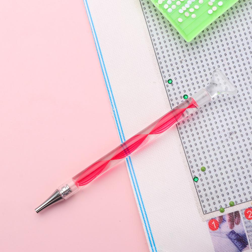 Spiral Flower Alloy Replacement Pen Heads Resin Pen Resin Diamond Painting Pen Point Drill Pen