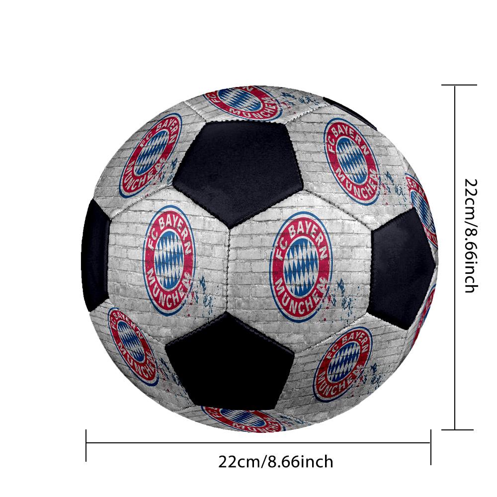 1pc Bayern Munich Energy Standard Size 5 Soccer ball, Durable game Soccer Ball for School Park Training & Daily Entertainment zq71411