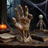 Хэллоуин Статуя Руки Демона Готическая Фигурка Руки Зомби Смола Жуткая Скульптура Ладони Домашний Офис Настольное Украшение Декор
