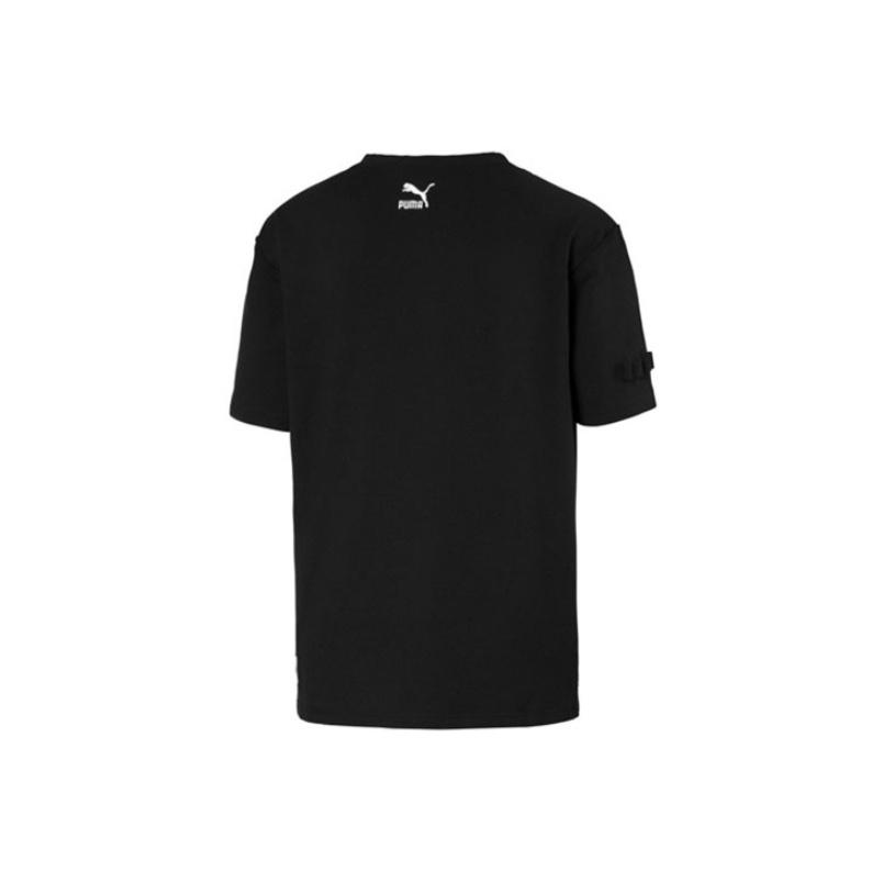 PUMA x TYAKASHA Unisex Logo Printing Black Men's 595559-01
