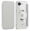Роскошный прозрачный кожаный кошелек-книжка Магнитный чехол для iPhone 17 16 15 14 13 12 11 Pro Max и 17e и 16e Сумка-кошелек с отделениями для карт Covero
