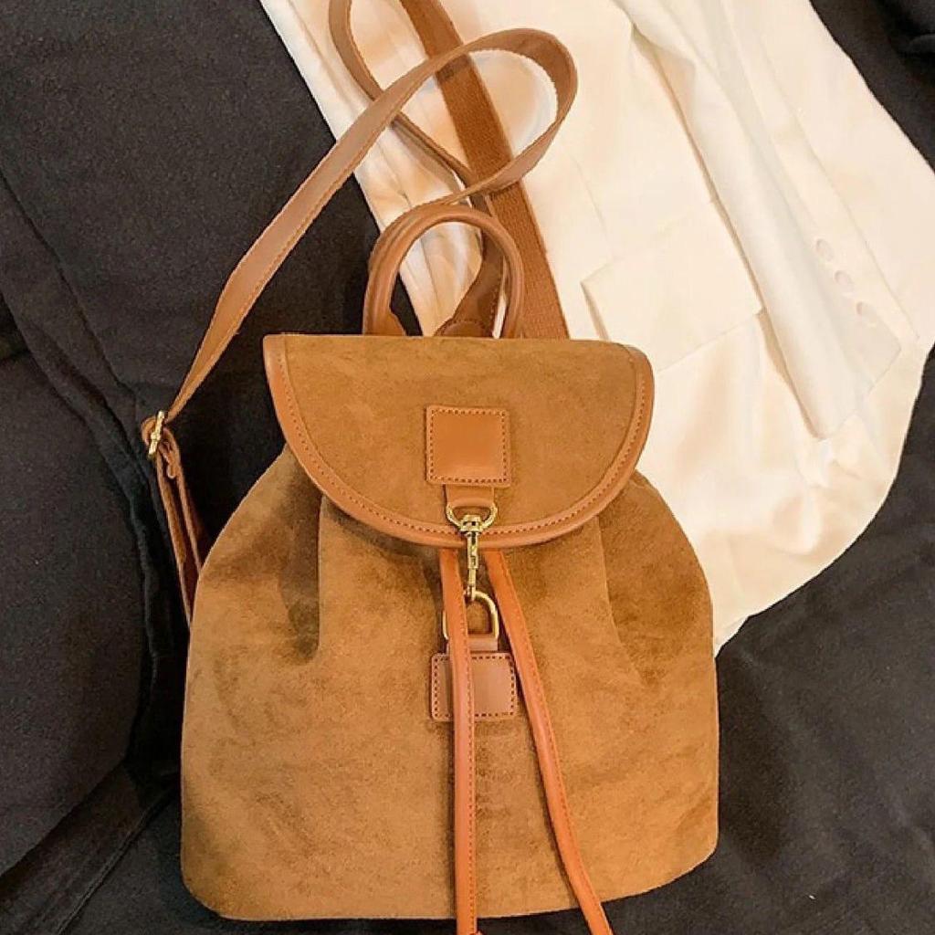 2025 Women's Fashion Leather Backpack: Stylish, Casual, High-End Design for Students