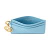Louis Vuitton LV Charms Card Holder Grape Blue Monogram Embossed Empreinte Cowhide Leather Women Wallets M27485