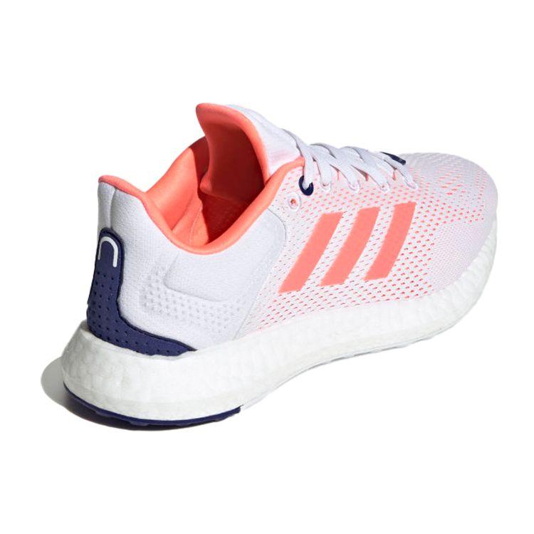 adidas Pure Boost 21 Спортивно-повседневная ткань Нескользящие Износостойкие Дышащие Кроссовки с низким верхом для бега Женские Кроссовки Белые GZ3959