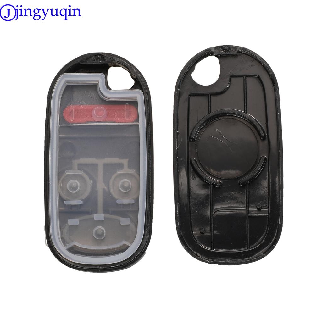 Jingyuqin Стиль 2/3/4 кнопки Чехол-брелок для ключа с пультом для Honda Civic CRV Accord Jazz