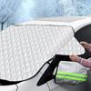 Anti Heat Car Sunshade Magnetic Snow Cover Block Cover Sun Shade Protector  Winter Season
