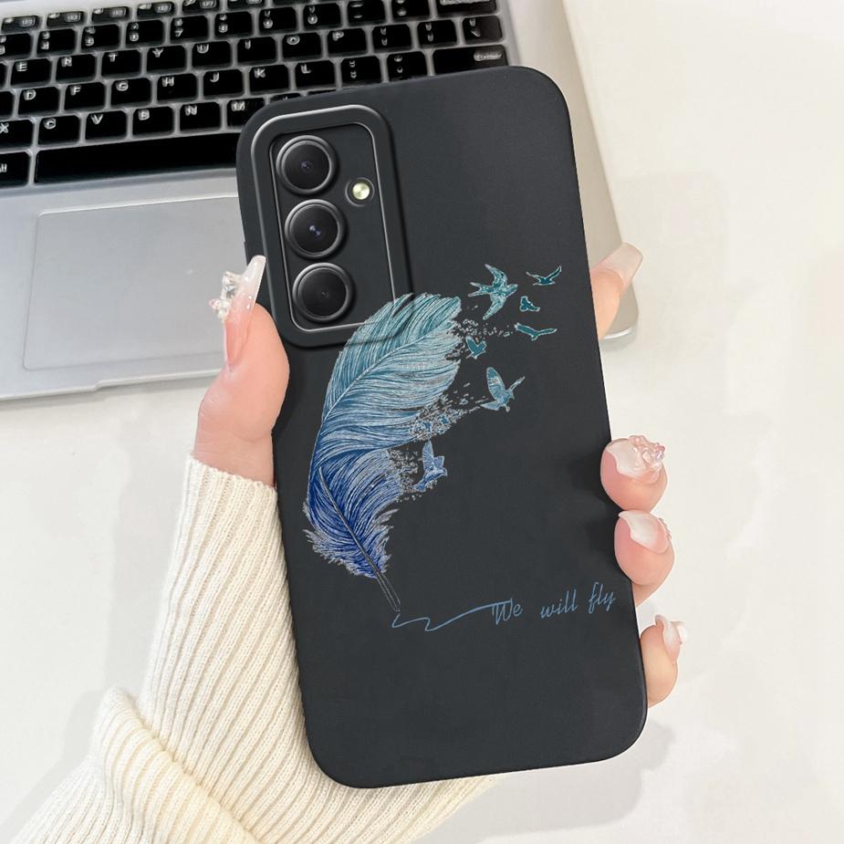 Чехол для Samsung Galaxy S24 FE 5G SM-S721B Роскошный подсолнух Красивые девушки Чехол Мягкий ТПУ Чехол для телефона Для Samsung S24 FE S24FE Сумки