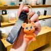 Creative Cartoon Animal Bag Pendant Color Changing Bear Keychain for Men Women Boys and Girls