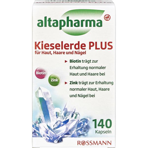 Germany Rothman Altapharma Silica Plus 140 Capsules 49g