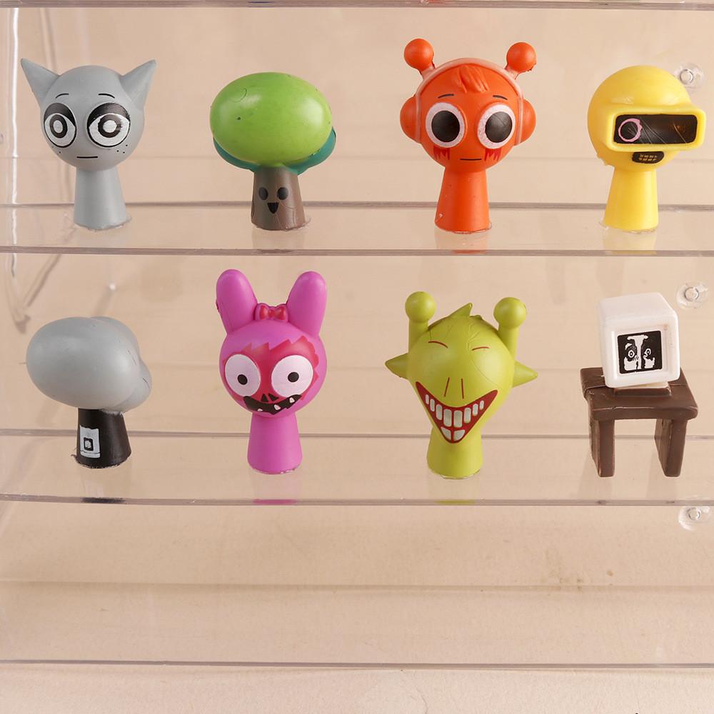 Sprunki Коллекция Музыкальная шкатулка с животными ПВХ Игрушка для детской игровой комнаты