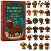 2025 Dachshund Christmas Advent Calendar 24 Days Acrylic Dog Themed Ornament Countdown Unique Gift for Dog Lovers