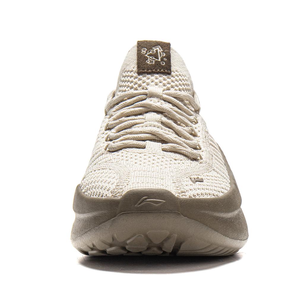 Li Ning Cloud Wave Knit Амортизация Нескользящие Износостойкие Легкие Упругие Низкие Повседневная Обувь Женская AGLV234-1