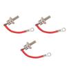 3PCS 25A ZX25 12 Diesel Generator Diode Small Portable Rectifier Diode Replacement Accessories Parts Positive Red Line