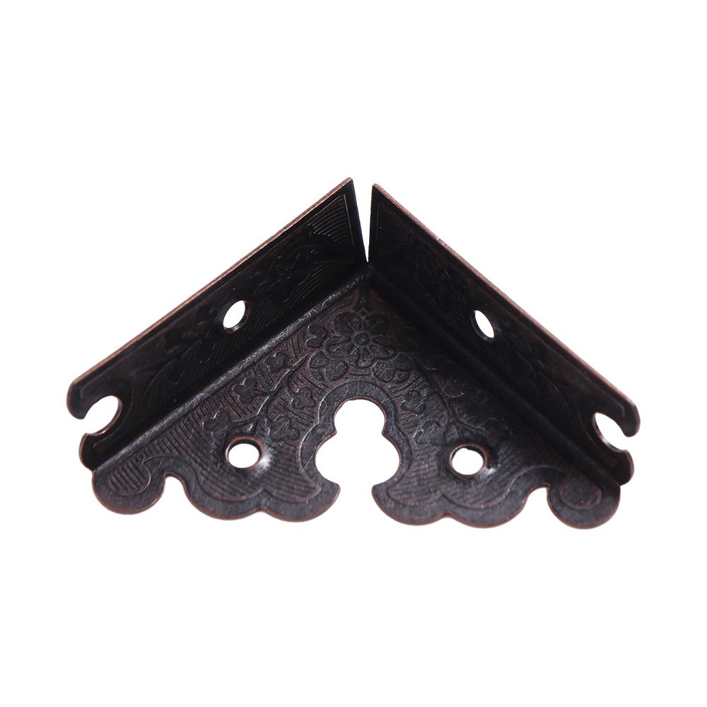 Угловые кронштейны Защитная крышка для края Декоративный Угловой Защита для углов мебели Деревянный ящик Защита углов Треугольный угол