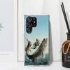 Hunting Fishing Man Phone Case For Samsung Galaxy S26 S25 Edge S24 FE S23 S22 Ultra S21 Plus S20 + Art Fundas Back Cover Galaxy