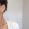 Серьги с живыми цветами для весны и лета - игла из серебра 925 пробы, модный, элегантный стиль для женщин