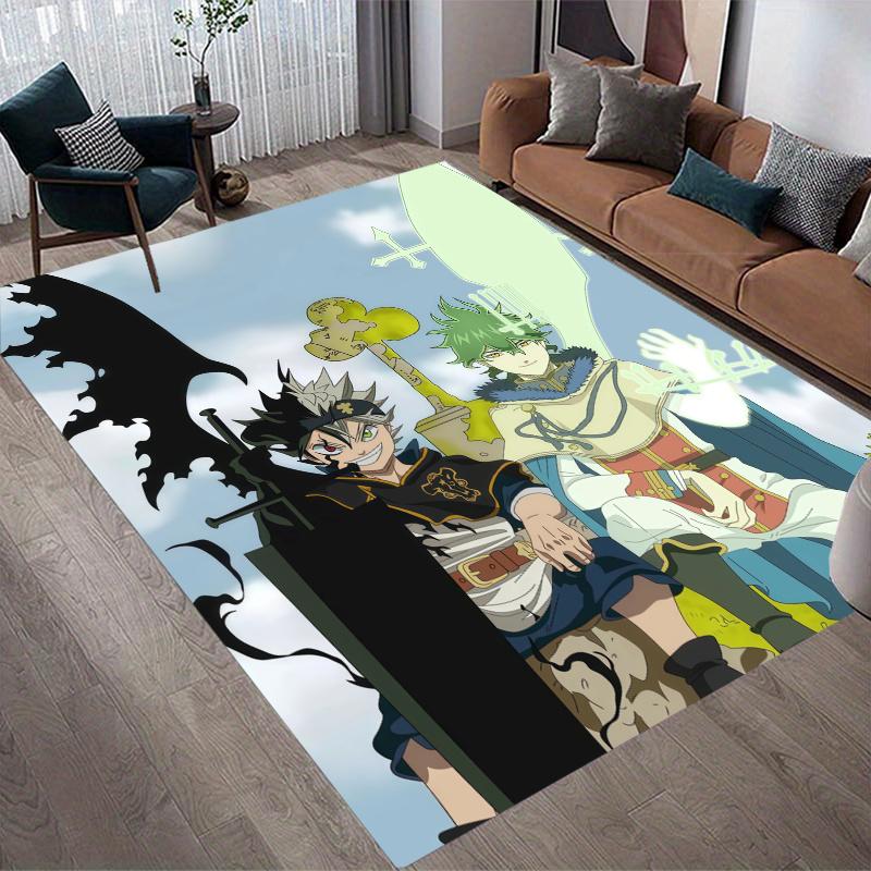 Yuno&Asta Home Sofa Decoration for Living Room & Bedroom, Non‑Slip Play Flannel Floor Mat for Game Room
