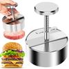 Hamburger Maker Hamburger Press Round Shape Non-Stick Chef Cutlets Hamburger Meat Beef Grill Burger Press Patty Maker Mold