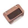 4PCS LED RGB 7Colors Change Solar Outdoor Waterproof Wall Light for Garden Yard Fence
