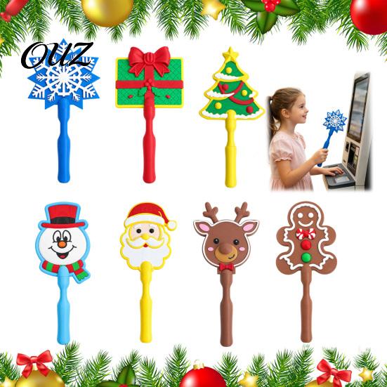 Decorative Winter Celebration Accessory 3D Printed Christmas Tap to Pay Wand, Contactless Payment Card Holder Festive Magical Wand for Shopping Magic