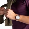 Calvin Klein Мужские часы Calvin Klein Quartz Transcend Series, кварцевый механизм, ремешок из нержавеющей стали, серебристый циферблат K7B21626