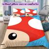 Mario anime character Soft and Comfortable Duvet Cover, Children's Bedding Set Gift, Extra Large Size, Various Sizes Available