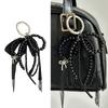Charm Bowknot Key Holder Stylish Bag Accessory Stylish Purse Embellishment Unique Key Accessories for Everyday Use