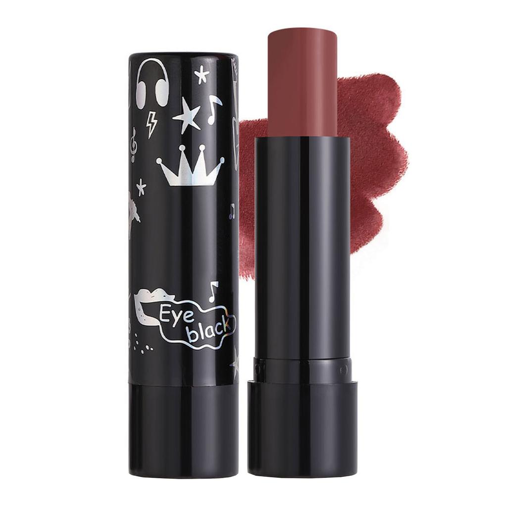 1Pc Matte Lipstick Long Lasting Waterproof Non Transfer Velvet Lipstick Lip Stain Smooth Matte Finish Lip Makeup for Women Halloween Christmas Party