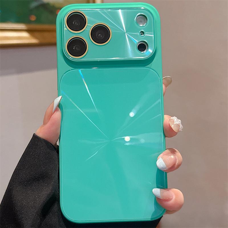 Совместимый чехол для iPhone 11-17 с кольцом, держателем для ремешка на запястье и градиентным дизайном
