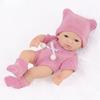 7 Inch Reborn Baby Doll Soft Silicone Realistic Newborn Vinyl Toy for Kids Gift