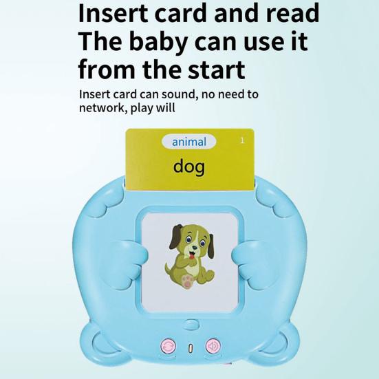 1 набор говорящих флеш-карточек развивающая игрушка для детей раннего образования машина для путешествий дошкольник